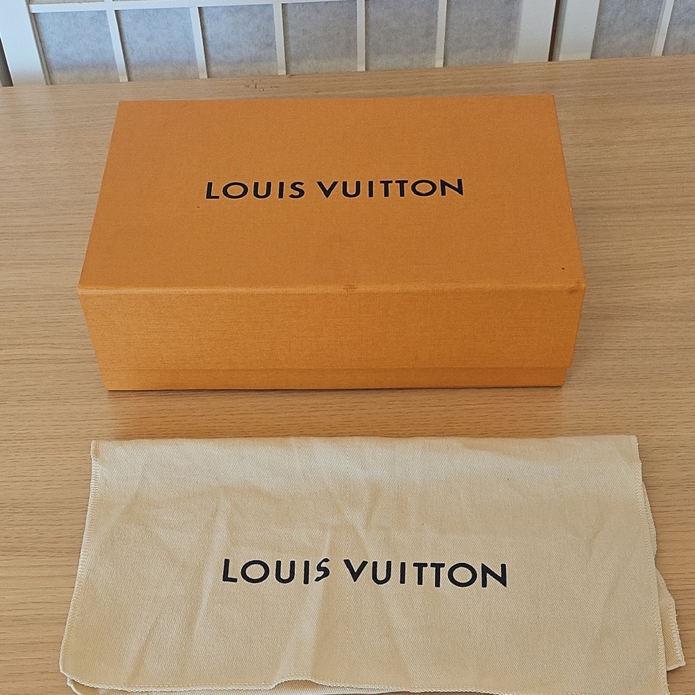 Louis Vuitton Signature Orange Box with Cream Dust Bag